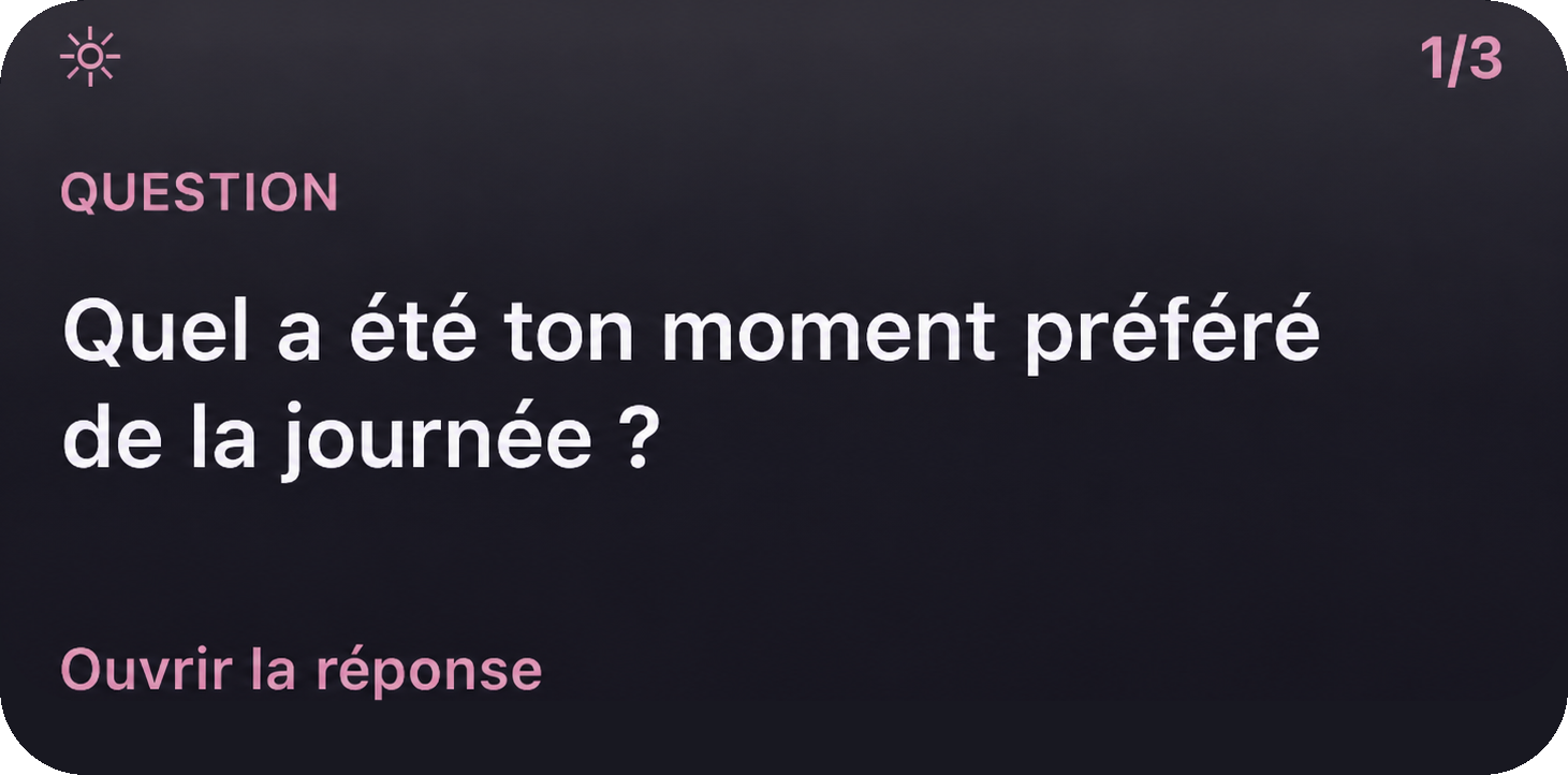 Widget Questions de Northie